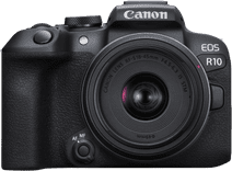 Canon EOS R10 + RF-S 18-45mm f/4.5-6.3 IS STM Systeemcamera voor professionele fotografie