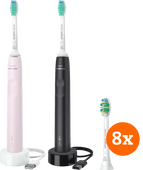 Philips Sonicare 3100 Series HX3675/15 + Brossettes InterCare (8 pièces) Pack Philips Sonicare pour vous brosser pendant 1,5 an