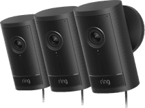 Ring Outdoor Camera Pro Stekker Zwart 3-Pack Ring Bundel