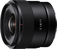 Sony E 11 mm F1.8 Prime lenses for Sony camera