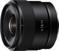 Sony E 11 mm F1.8 Objectif à focale fixe