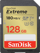 SanDisk SDXC Extreme 128GB 180MB/s Memory card