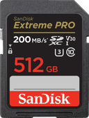 SanDisk SDXC Extreme Pro 512 Go 200 Mo/s Carte mémoire Nintendo Switch