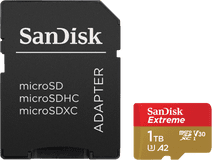 SanDisk MicroSDXC Extreme 1 To 190 mo/s Carte Micro SD pour smartphone