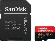 SanDisk MicroSDXC Extreme Pro 64 Go 200 Mo/s Carte mémoire Nintendo Switch