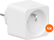 Philips Hue Smart Plug BE/FR 4-pack 