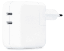 Apple 35 W Adaptateur Secteur avec 2 Ports USB-C Chargeur pour ordinateur portable