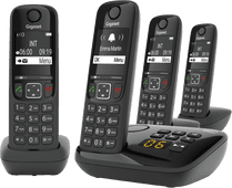 Gigaset AS690A Quattro Landline phone with answering machine