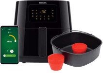 Philips Airfryer XL Connected HD9280/70 + Moule de cuisson Promotion : Airfryer Philips