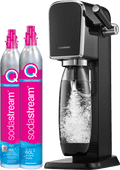 SodaStream ART Zwart Starterspack Bruiswatermachines met ecocheques