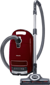 Miele Complete C3 Cat & Dog PowerLine Tayberry Red Vacuum with very good suction power