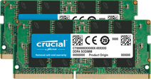 Crucial 32 Go 2400 MHz DDR4 SODIMM CL17 (2 x 16 Go) Mémoire RAM pour NAS