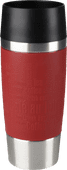 Tefal Travel Mug 0,36 litre inox/rouge Cadeau : café