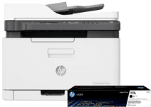 HP Color Laser MFP 178nw + 1 Set de Toners Supplémentaire + 2500