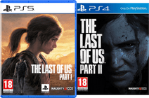 The Last of Us Part 1 PS5 + The Last of Us Part II PS4 Actie game voor de PS5