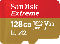 SanDisk MicroSDXC Extreme 128 Go 190 Mo/s + Adaptateur SD Carte mémoire Nintendo Switch