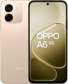 OPPO A6 128GB Goud 5G Oppo smartphone aanbieding