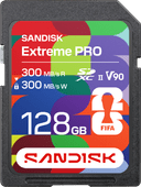 Sandisk SDXC Extreme PRO FIFA World Cup 2026 Edition 128 Go 300 Mo/s 