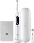 Oral-B iO Series 7w Wit met extra opzetborstel Oral B elektrische tandenborstel voor gevoelige tanden