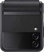 Samsung Galaxy Z Flip 4 Back Cover Cuir Noir Accessoire Samsung série Z