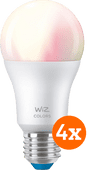 WiZ Smart lamp 4-pack - Gekleurd en Wit Licht - E27 Smart lamp White & Color