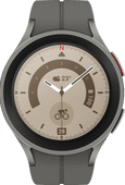 Samsung Galaxy Watch5 Pro Gris 45mm Montre de course à pied avec lecteur de musique