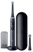 Oral-B iO Series 8n Black with Extra Brush Attachment Best electric toothbrush