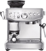 Sage Barista Express Impress Acier Inoxydable Brossé Machine expresso manuelle pour baristas