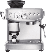 Sage Barista Express Impress Acier Inoxydable Brossé Machine à café avec broyeur à grains