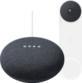 Google Nest Mini Gray + Google Nest Doorbell Google Home set or bundle
