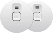 Elro Blue Line CBFS58R Linkable Smoke Detector Duo Pack (10 years) Smoke detector on battery power