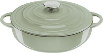 Tefal LOV Low Dutch Oven 28cm Green Cast iron pan