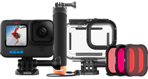 GoPro HERO 10 Black + Kit de Plongée Action-cam avec 4K