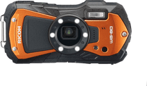 Ricoh WG-80 Oranje Digitale camera met 4K