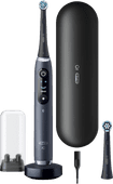 Oral-B iO 9N Black with Extra Brush Attachment Oral-B electric toothbrush with travel case charger