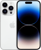 Refurbished iPhone 14 Pro 256GB Zilver (Zichtbaar gebruikt) Refurbished producten met ecocheque