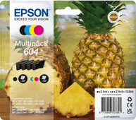 Epson 604 Cartridge Combo Pack Inktpatroon voor Epson Expression Home printers