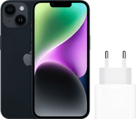 Apple iPhone 14 128GB Midnight + Apple Fast Charger 