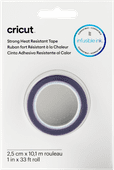 Cricut Ruban Fort Résistant à la Chaleur (2,5 cm x 10 m) Matériau pour machines de découpe Cricut