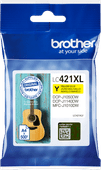 Brother LC-421XL Cartridge Geel Brother LC-421XL inkt cartridge