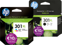 HP 301XL Cartridge Combo pack Inktpatronen voor HP Envy printers