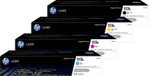 HP 117A Toner Pack Combiné Acheter des toners ?