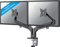 Neomounts DS70-810BL2 Monitorarm Zwart Monitor beugel voor 2 schermen