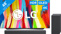 LG OLED48C24LA (2022) + Soundbar Medium-sized LG TV