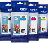 Brother LC-424 Cartouches Pack Combiné Cartouche d'encre Brother LC-424