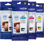 Brother LC-427 Cartouches Pack Combiné Cartouche d'encre pour imprimantes Brother HL J