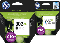 HP 302XL Cartridge Combo Pack Ink cartridges for HP ENVY printers