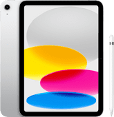 Apple iPad (2022) 10.9 inch 256GB Wifi Zilver + Apple Pencil 1 (2022) Apple iPad (2022)