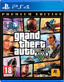 Grand Theft Auto V (GTA 5) Premium Edition PS4 Playstation 4 game