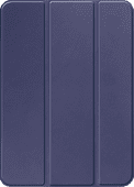 Just In Case Smart Tri-Fold Apple iPad (2025/2022) Book Case Bleu Étui à rabat pour tablette